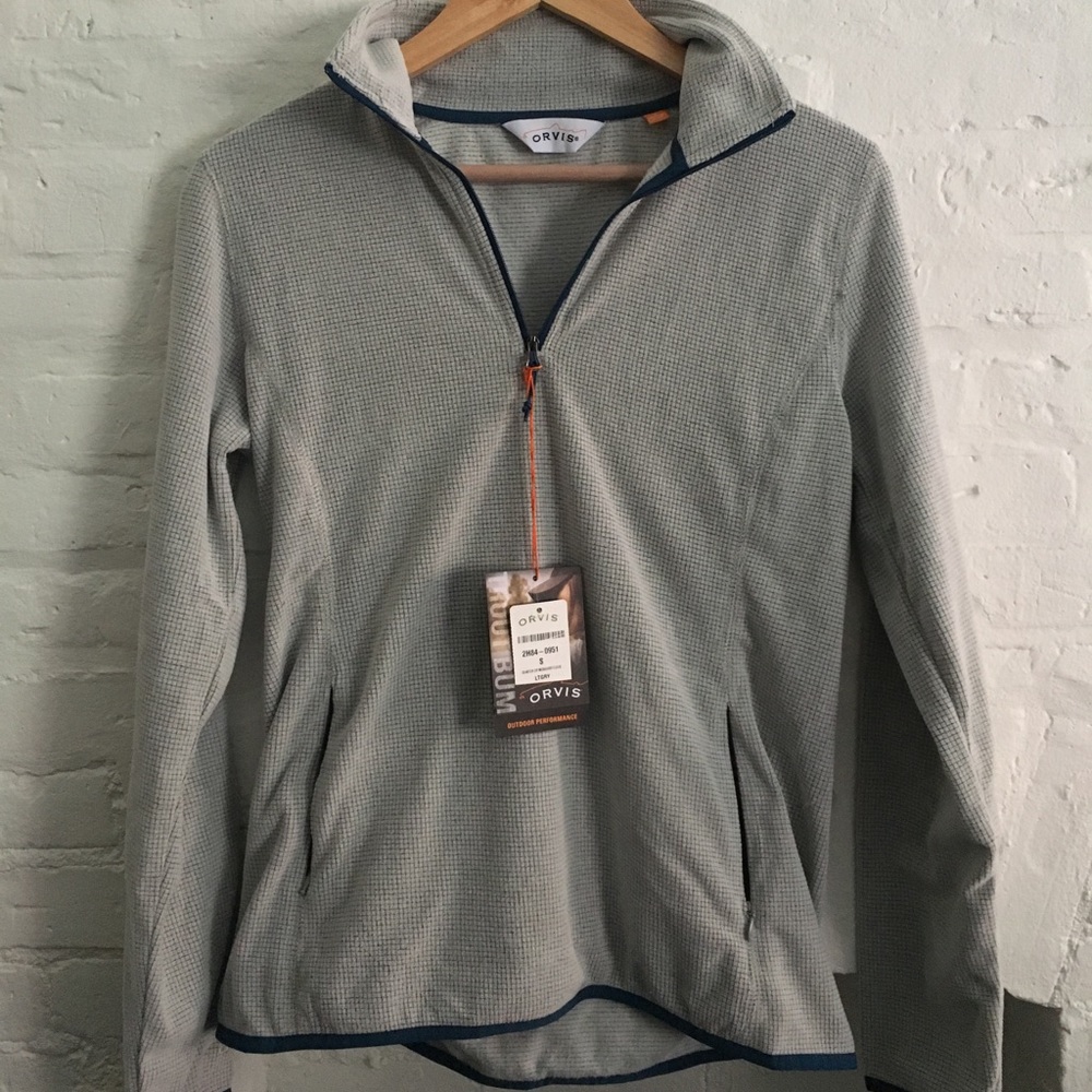 WOMEN'S QUARTER-ZIP MICROGRID FLEECE